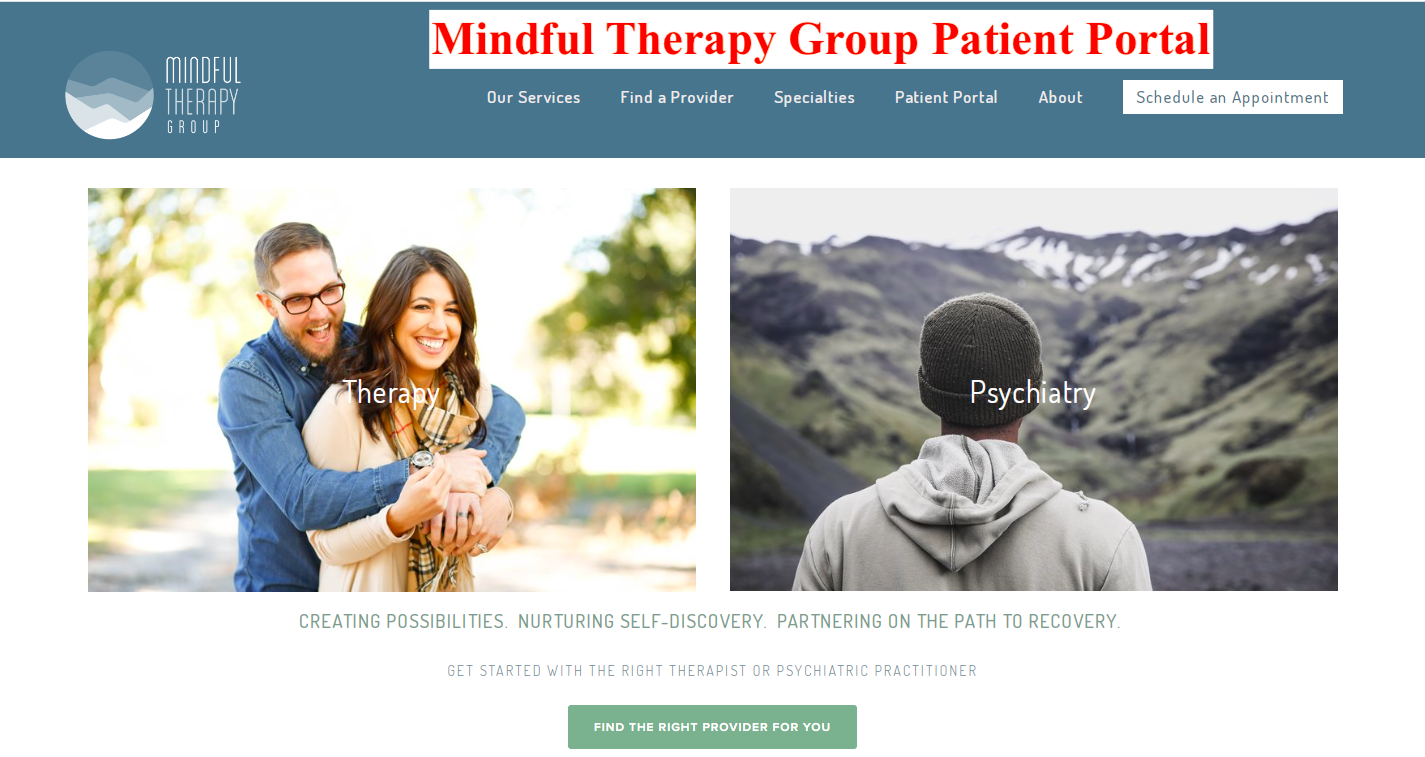 Mindful Therapy Group Patient Portal Login - www.mindfultherapygroup.com -  Updated 2023