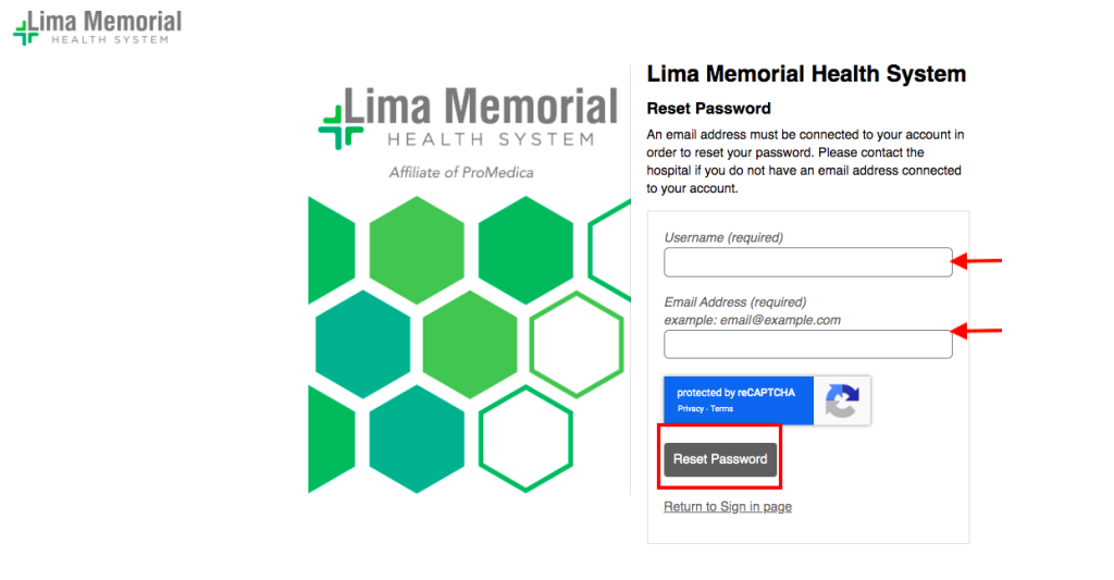 Lima Memorial Patient Portal