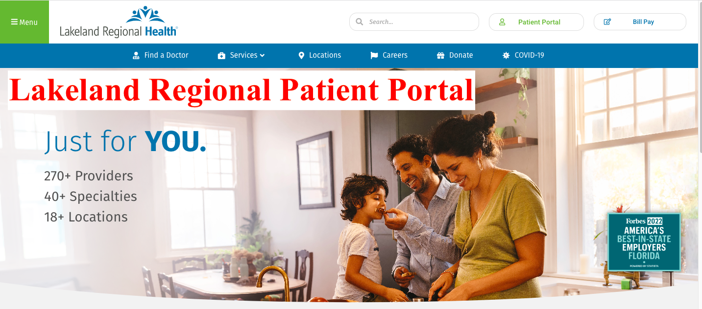 Lakeland Regional Patient Portal