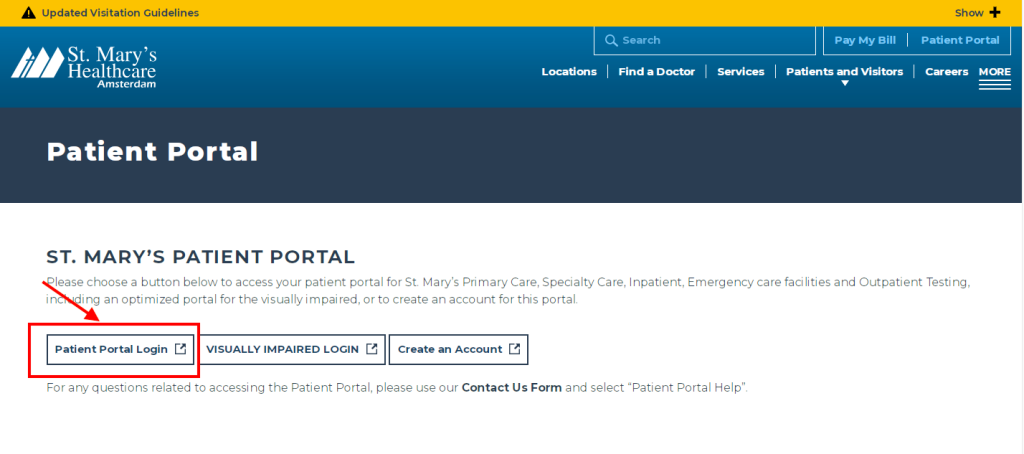 St Mary Patient Portal