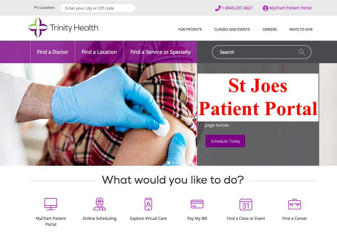 St Joes Patient Portal