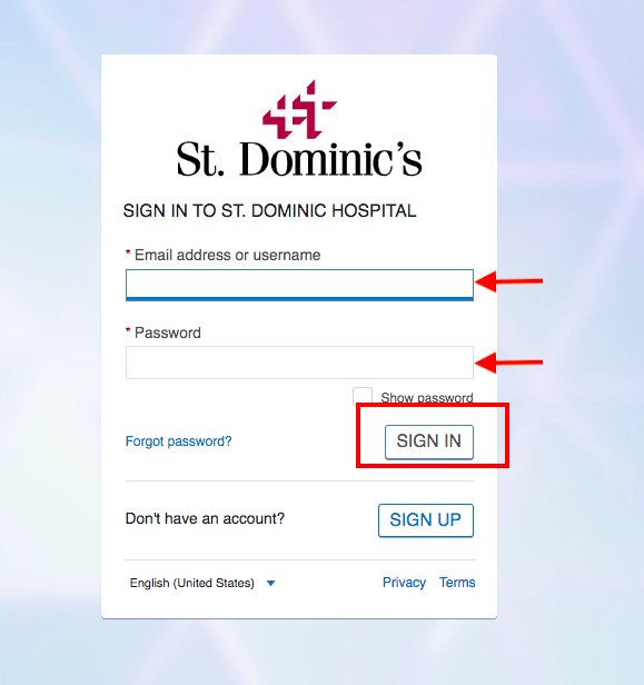 St Dominic Patient Portal