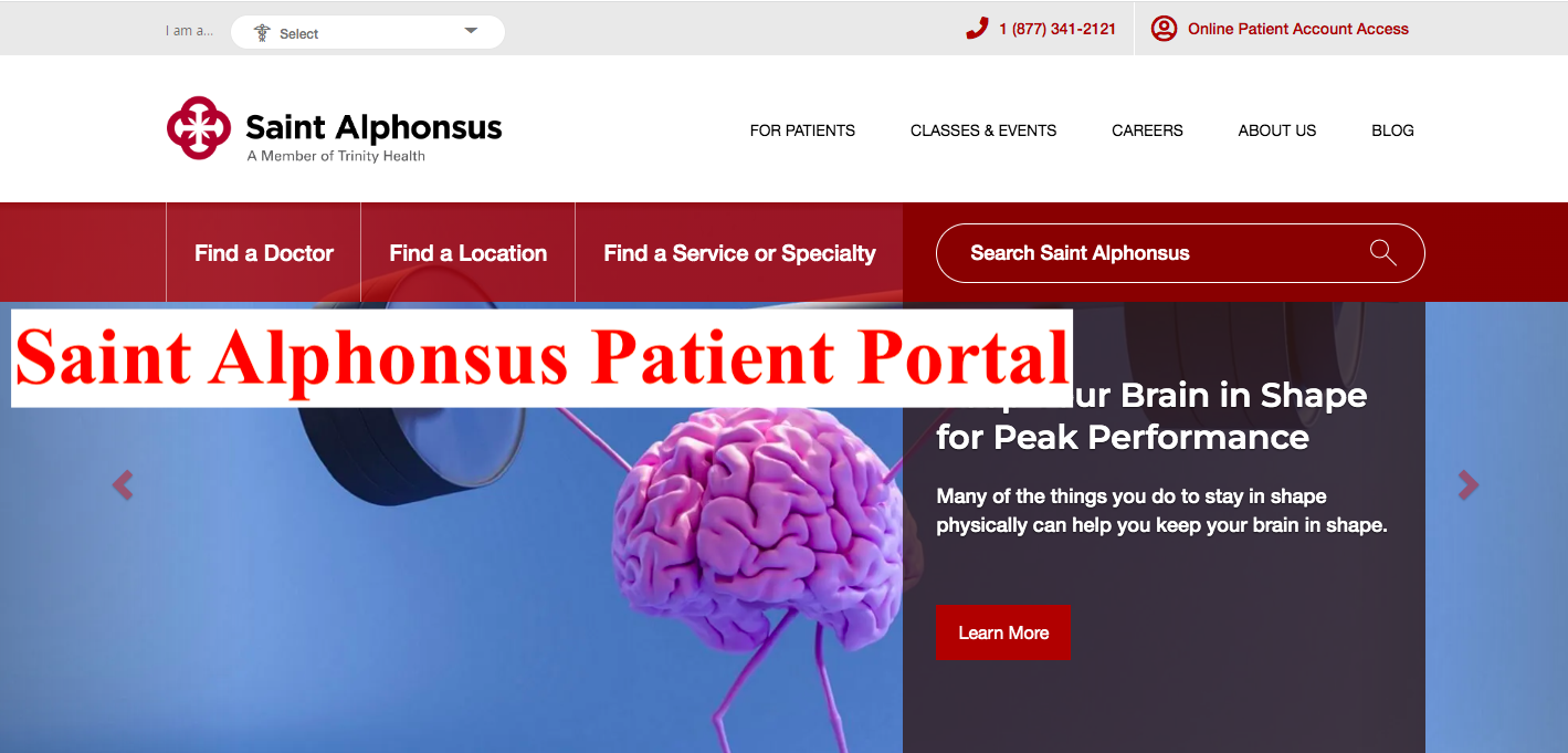 Saint Alphonsus Patient Portal