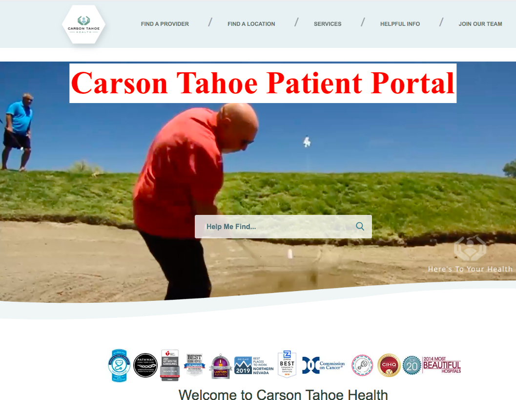 Carson Tahoe Patient Portal