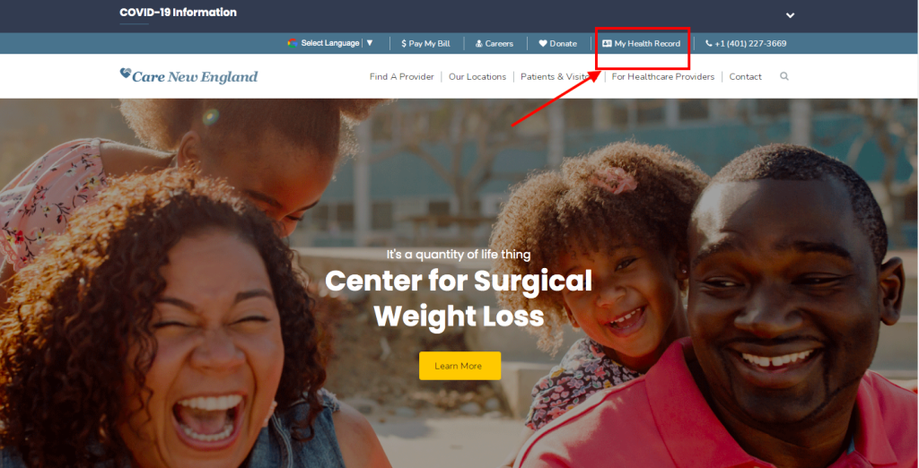Care New England Patient Portal