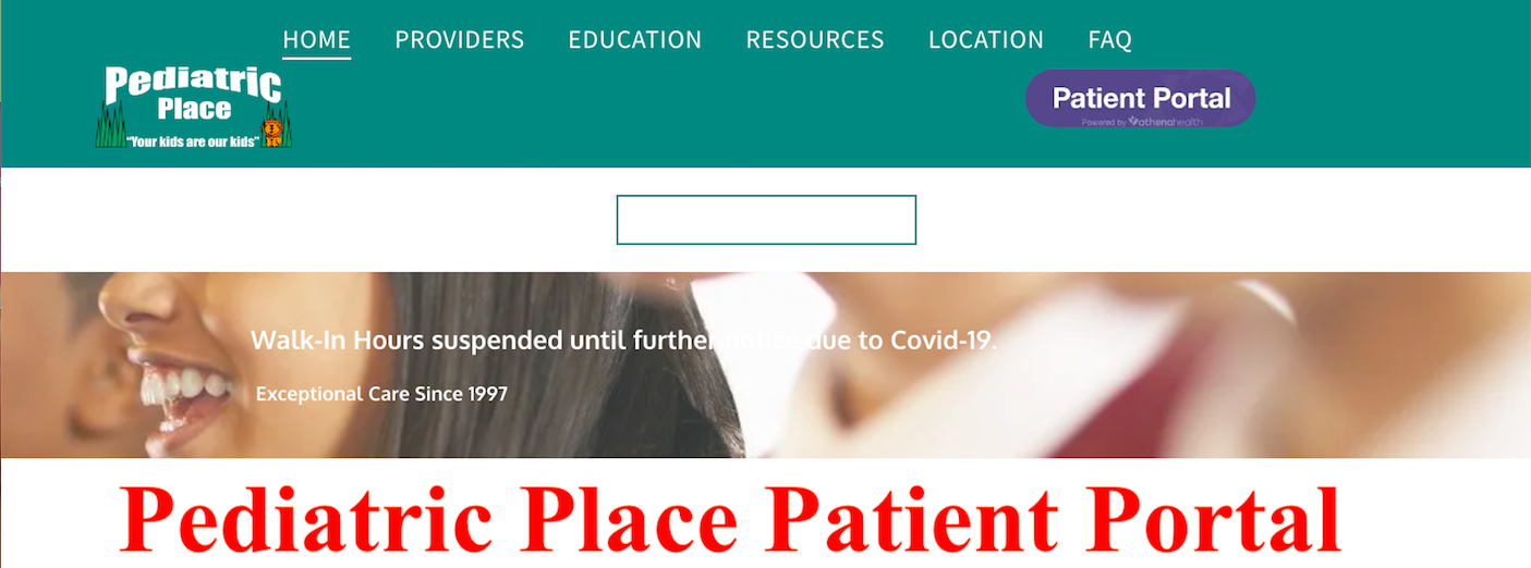 Pediatric Place Patient Portal - www.pedsplace.com