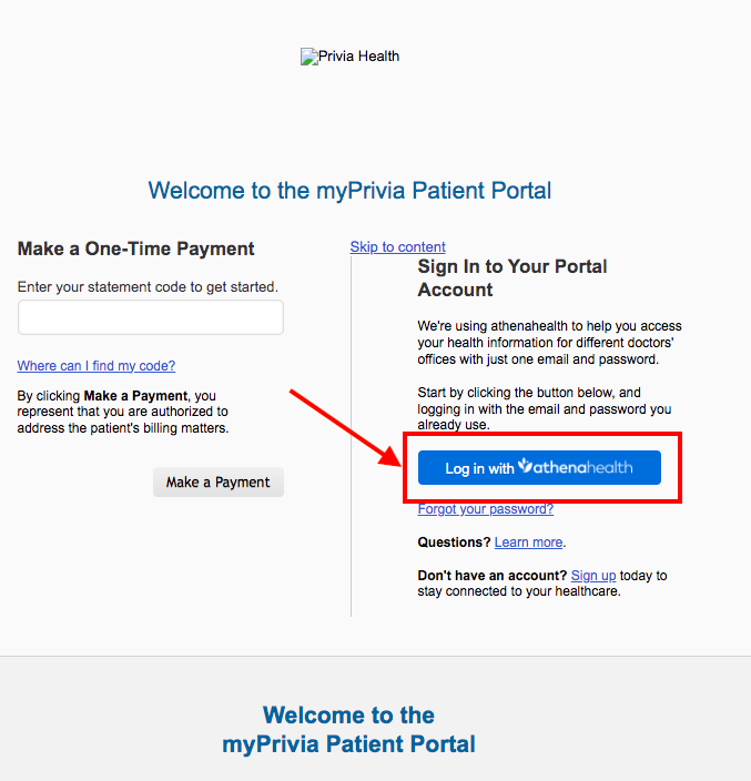 Peachtree Medical Center Patient Portal