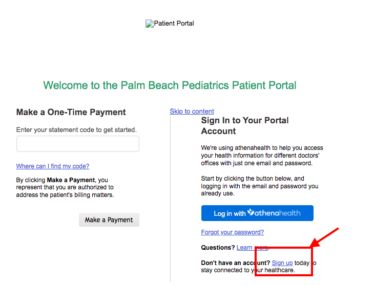 Patient Portal Palm Beach Pediatrics
