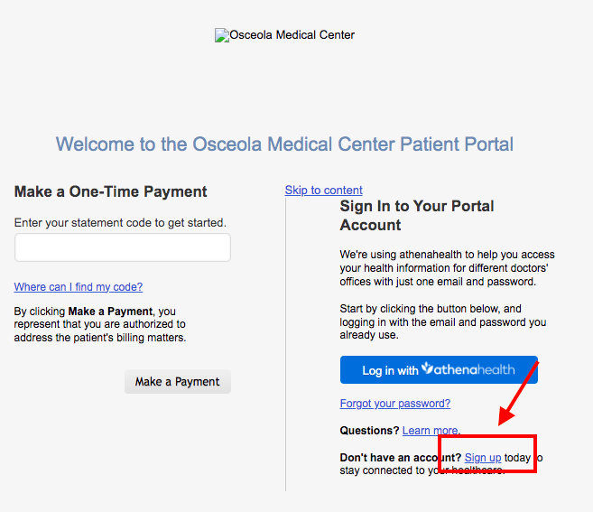 Patient Portal Osceola Medical Center