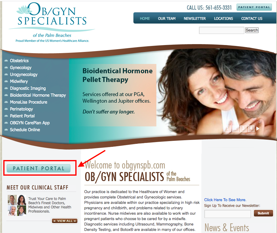 Patient Portal Obgyn Specialists
