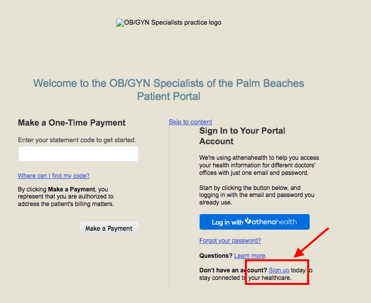 Patient Portal Obgyn Specialists