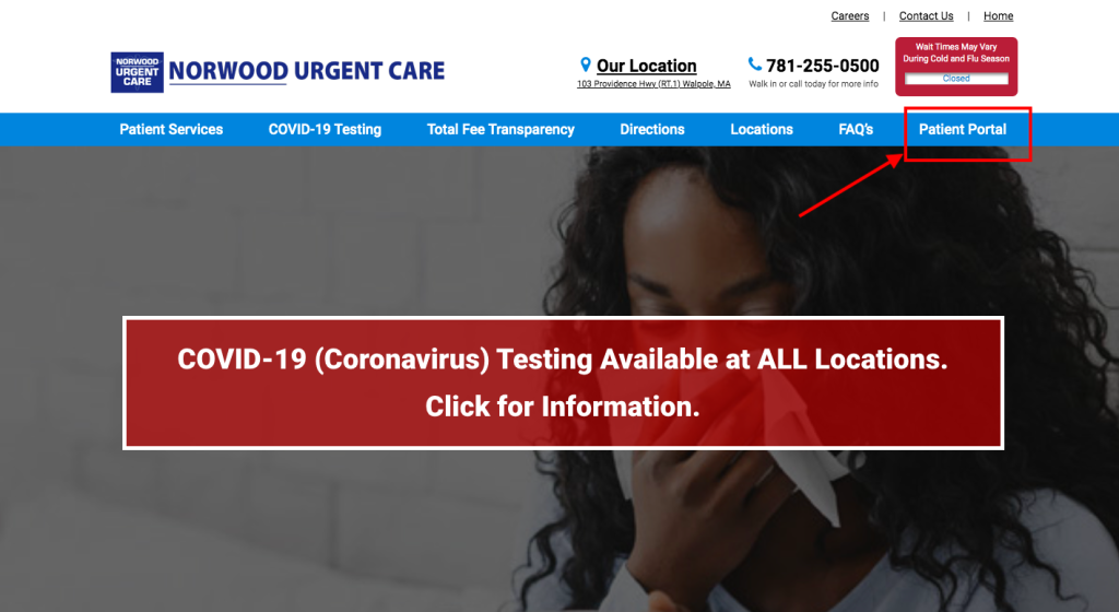 Patient Portal Norwood Urgent Care