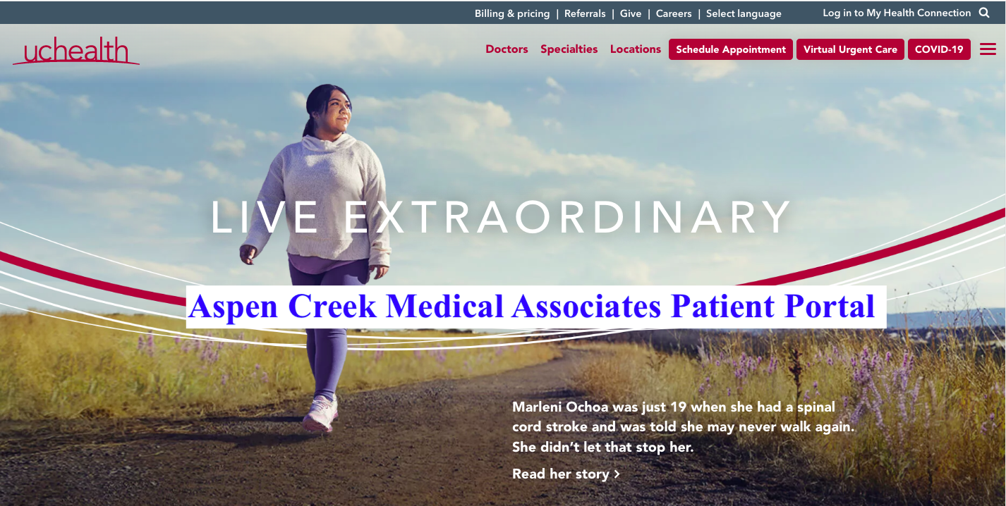 Aspen Creek Medical Associates Patient Portal