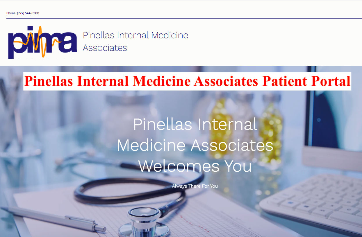 Pinellas Internal Medicine Associates Patient Portal