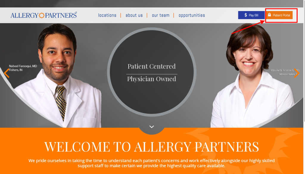Pinehurst Allergy Partners Patient Portal