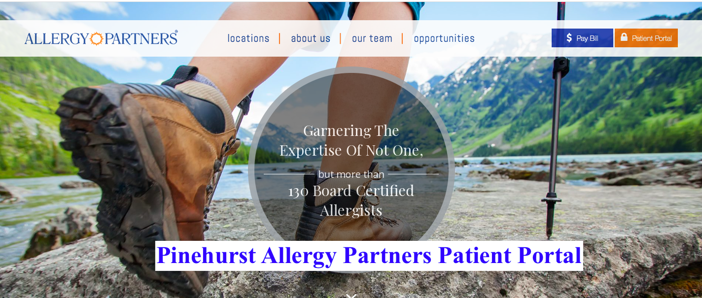 Pinehurst Allergy Partners Patient Portal