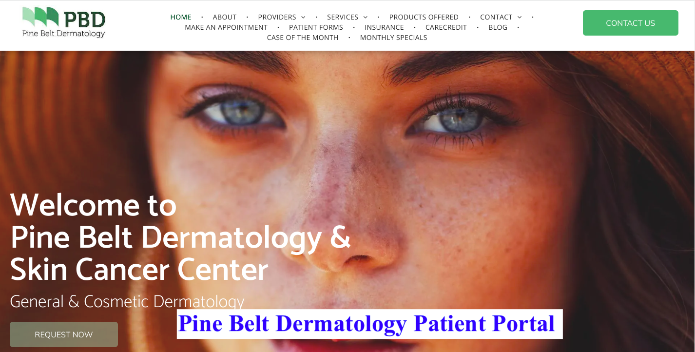 Pine Belt Dermatology Patient Portal