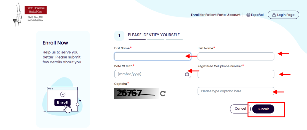 Pinero Medical Patient Portal