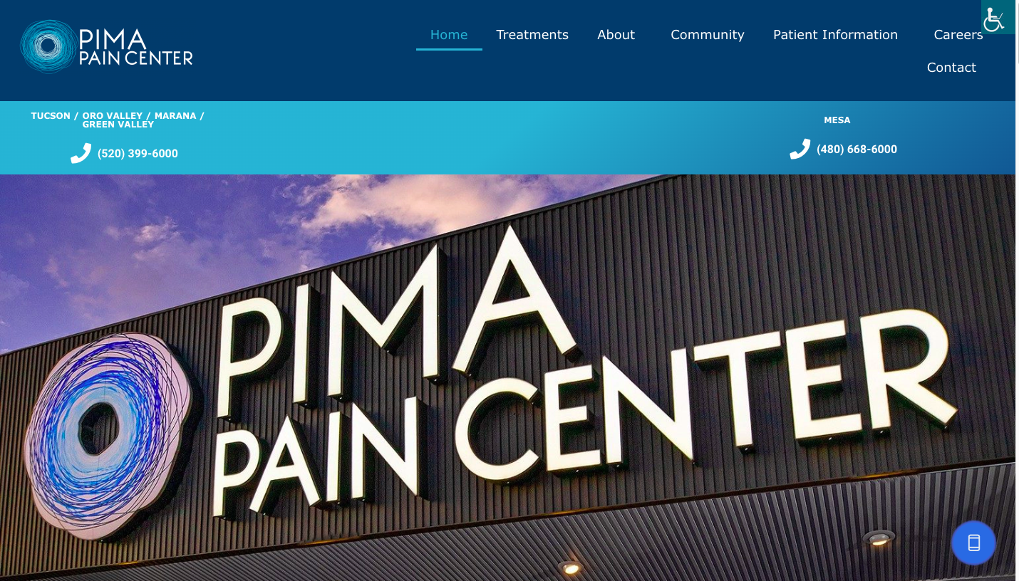 Pima Pain Center Patient Portal