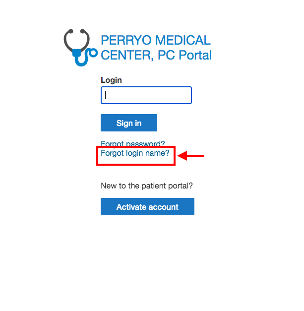 Perryo Medical Center Patient Portal