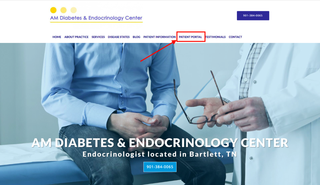 AM Diabetes and Endocrinology Patient Portal