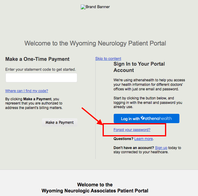 Wyoming Neurologic Associates Patient Portal