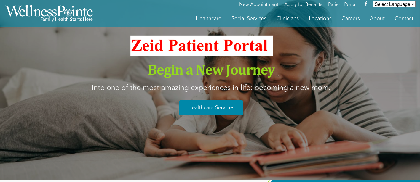 Zeid Patient Portal
