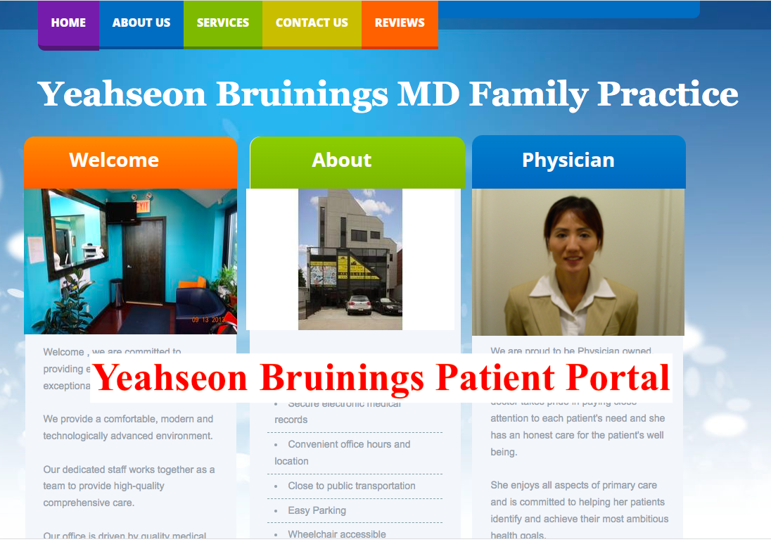 Yeahseon Bruinings Patient Portal