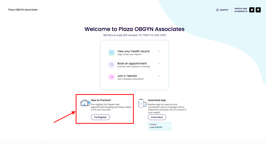 Plaza Ob/gyn Patient Portal