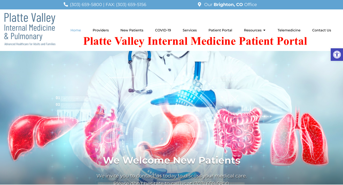 Platte Valley Internal Medicine Patient Portal