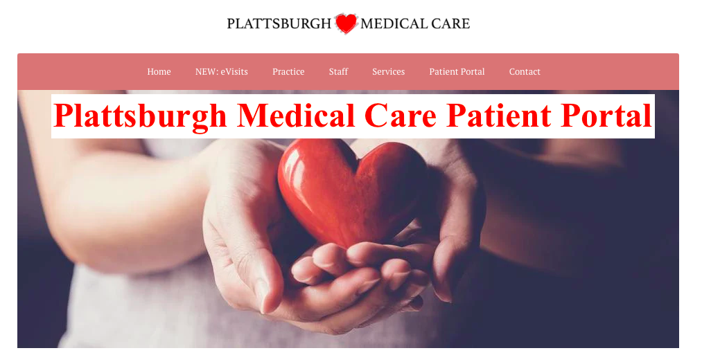 Plattsburgh Medical Care Patient Portal