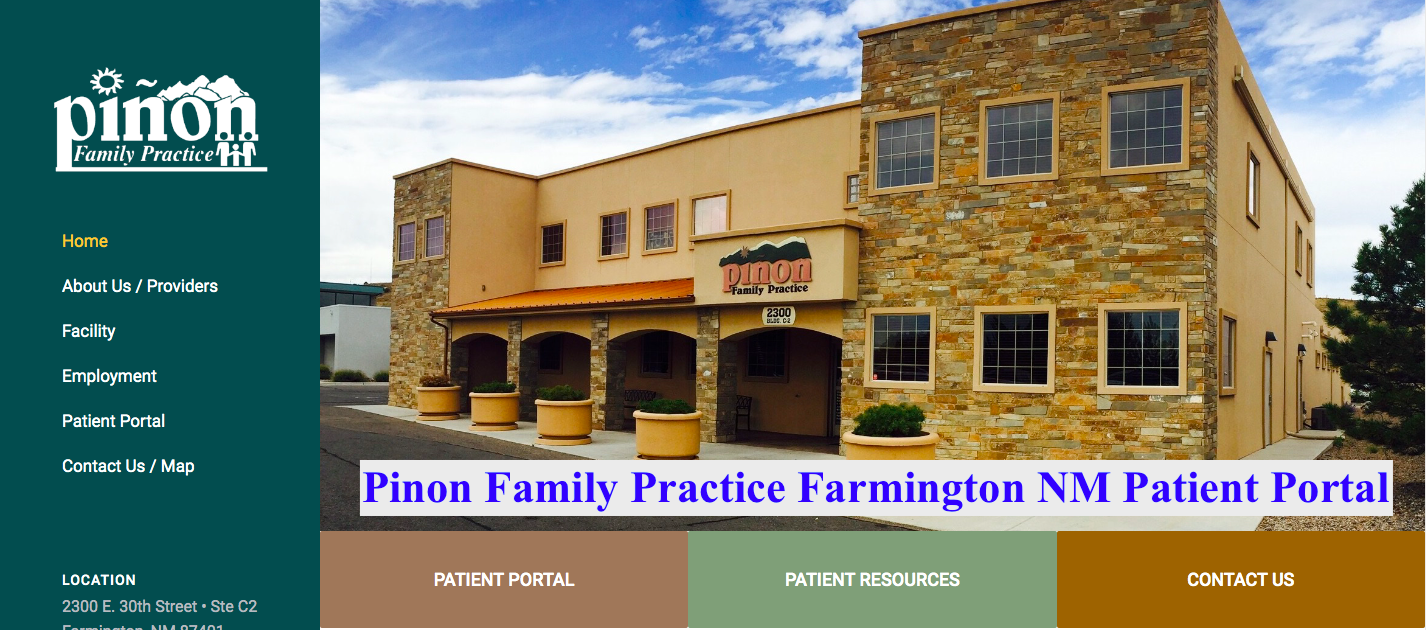 pinon family practice farmington nm patient portal