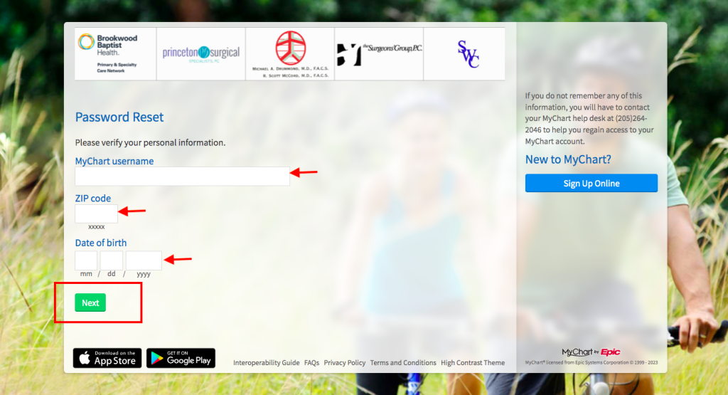 Walker Baptist Medical Center Patient Portal