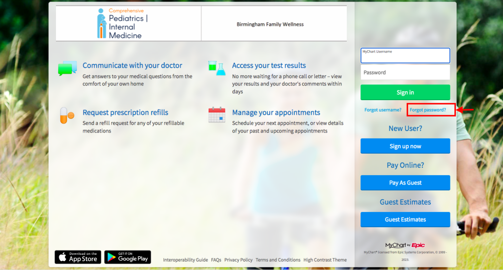 Princeton Baptist Medical Center Patient Portal