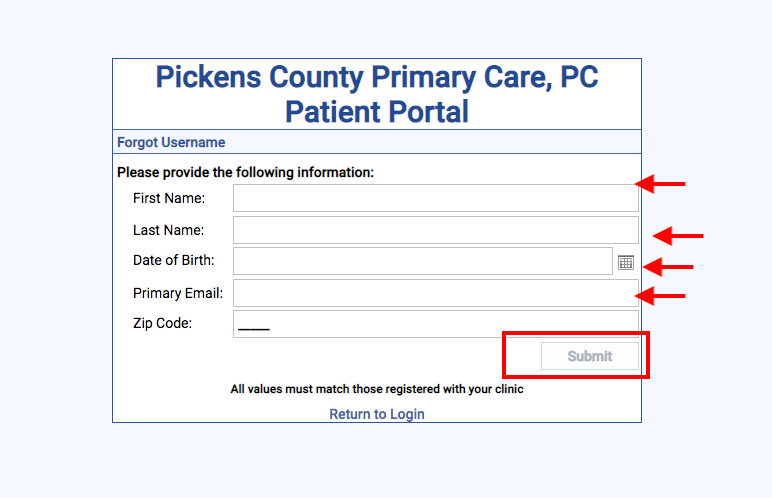 Elmore Community Hospital Patient Portal