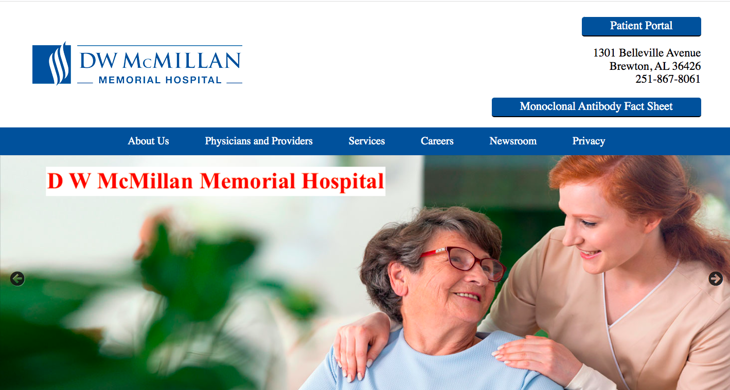D W McMillan Memorial Hospital