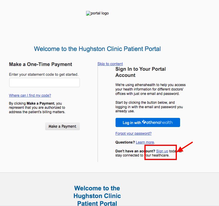 Jack Hughston Memorial Hospital Patient Portal