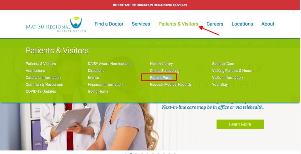 Mat-Su Regional Medical Center Patient Portal 