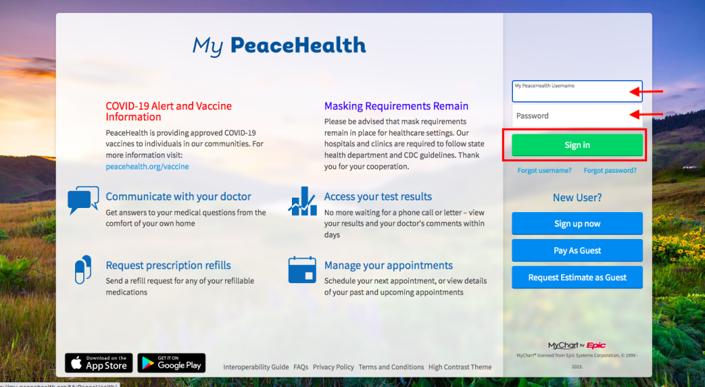 PeaceHealth Ketchikan Medical Center Patient Portal