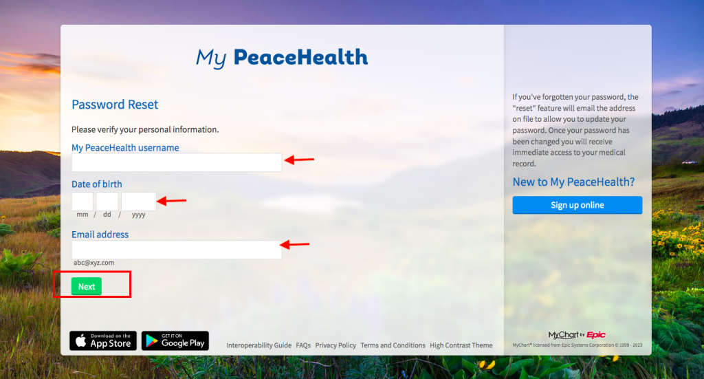 PeaceHealth Ketchikan Medical Center Patient Portal