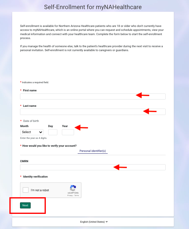 Verde Valley Medical Center Patient Portal