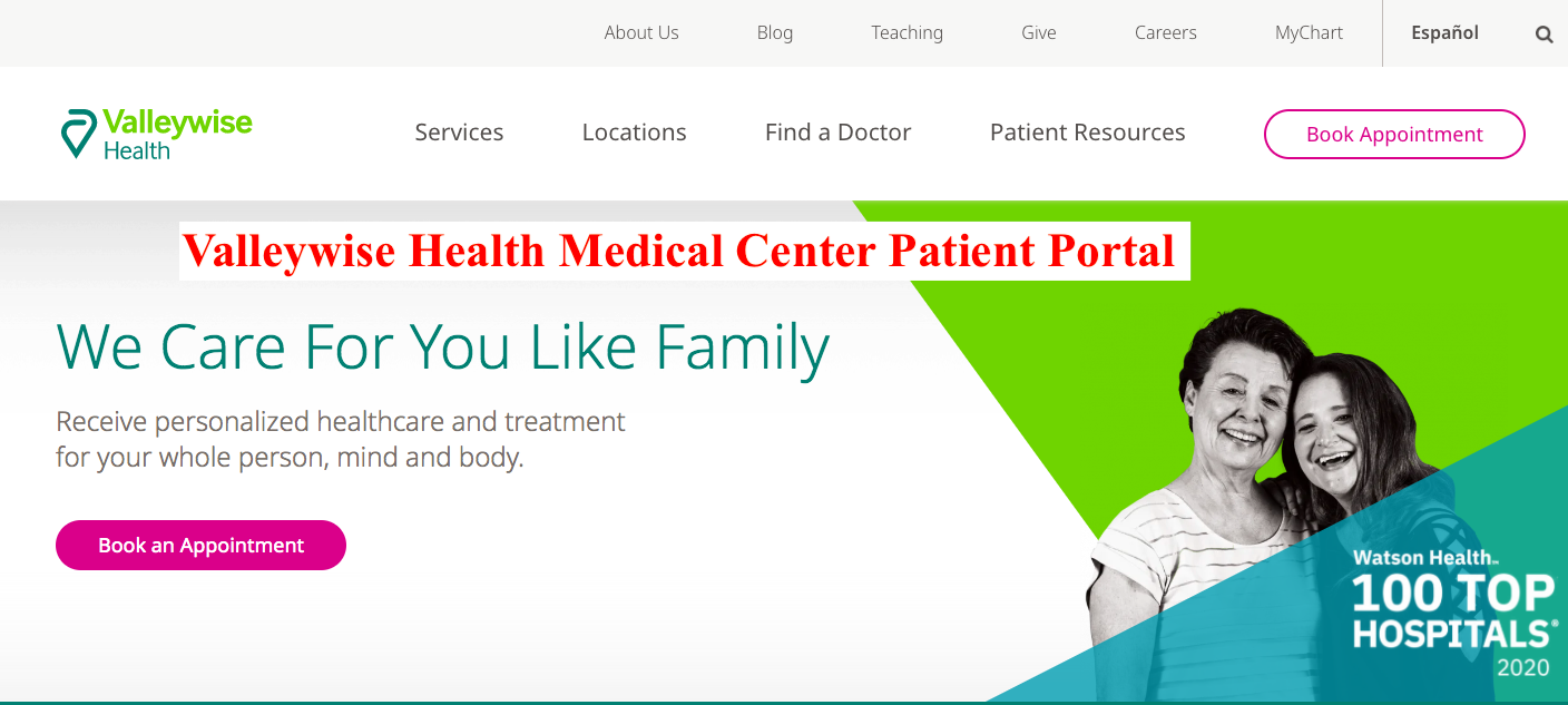 Valleywise Health Medical Center Patient Portal