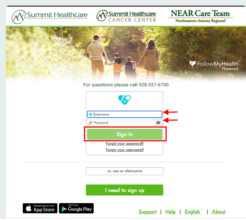 Summit Healthcare Regional Medical Center Patient Portal 