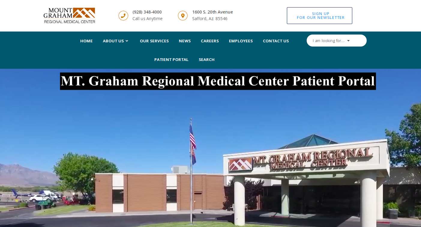 MT. Graham Regional Medical Center Patient Portal