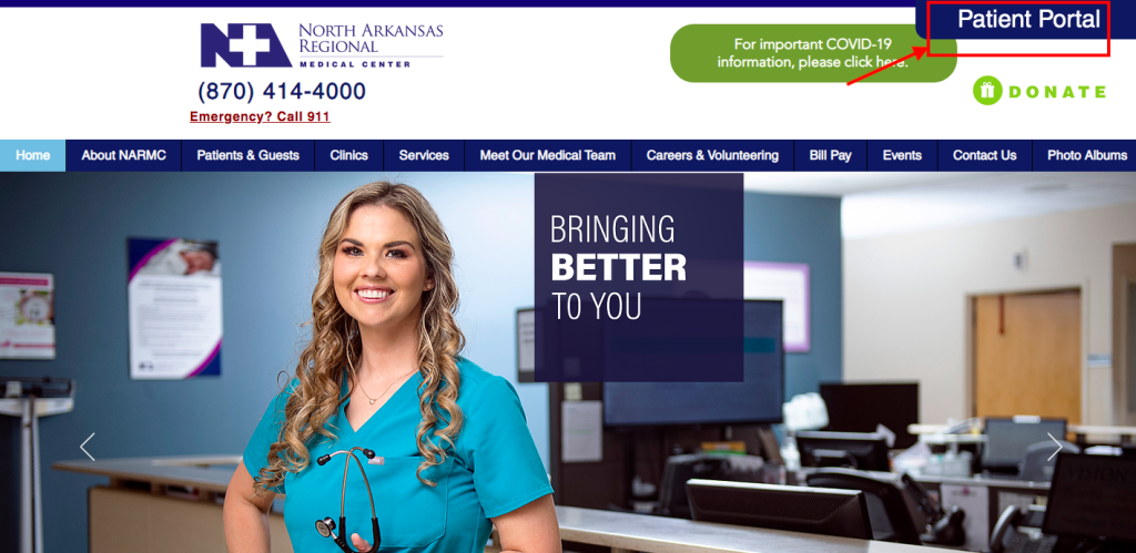 North Arkansas Regional Medical Center Patient Portal