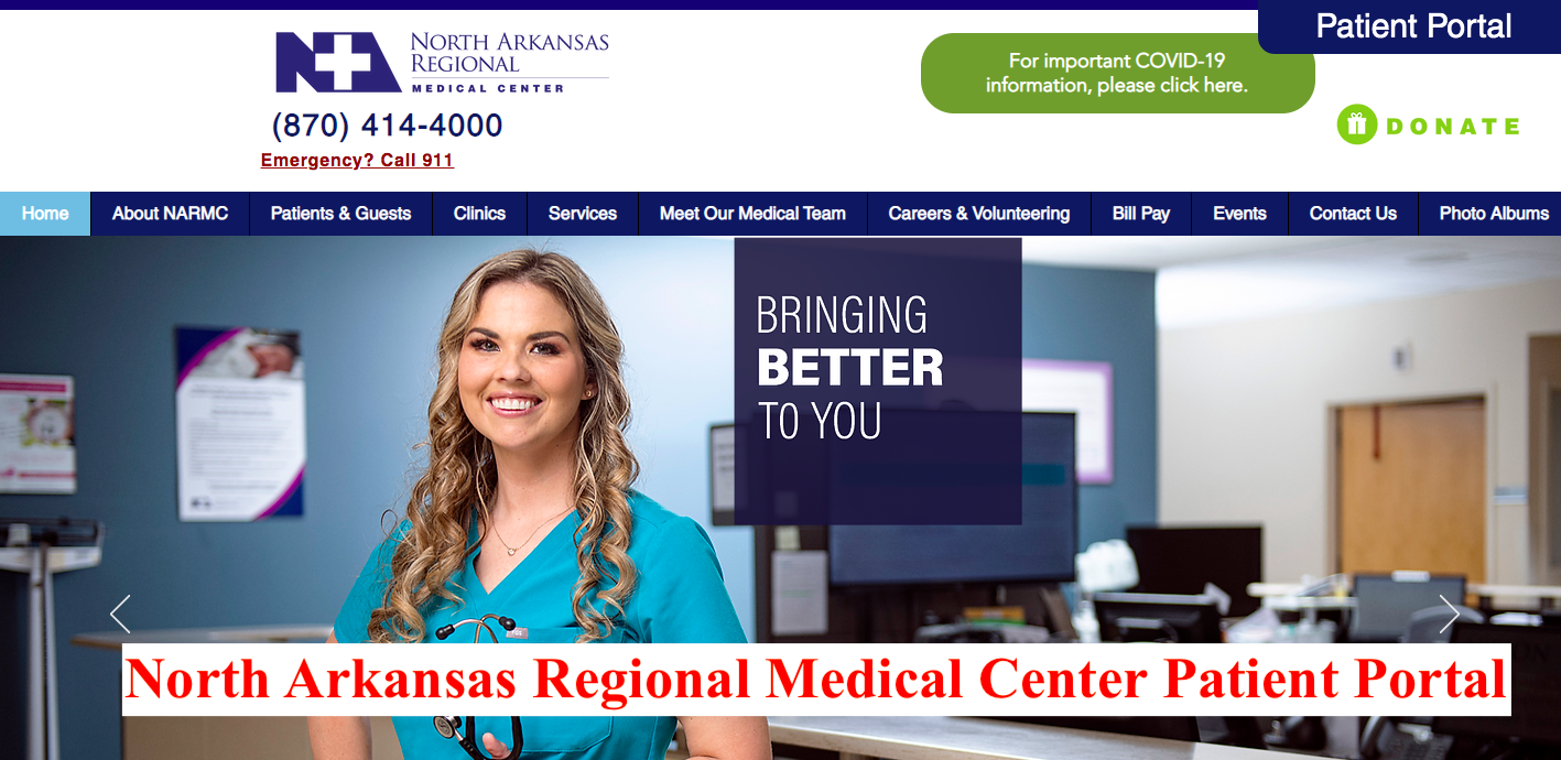 North Arkansas Regional Medical Center Patient Portal