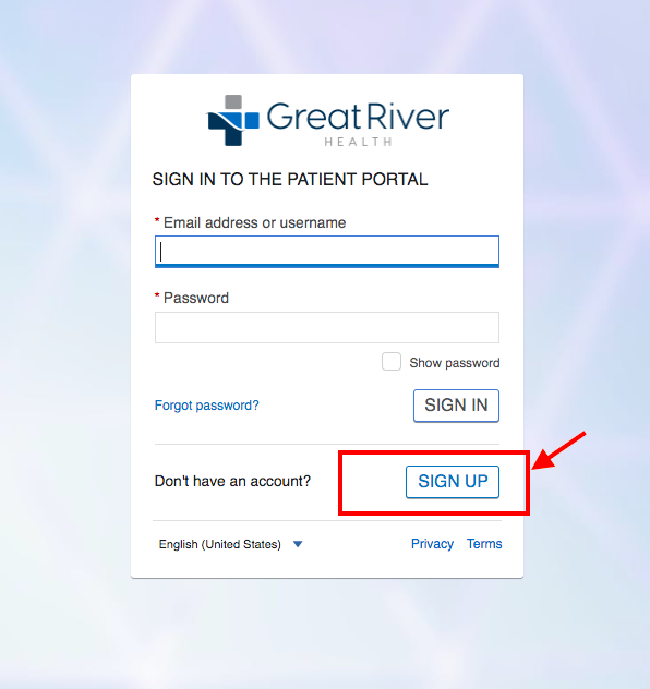 Great River Medical Center Patient Portal