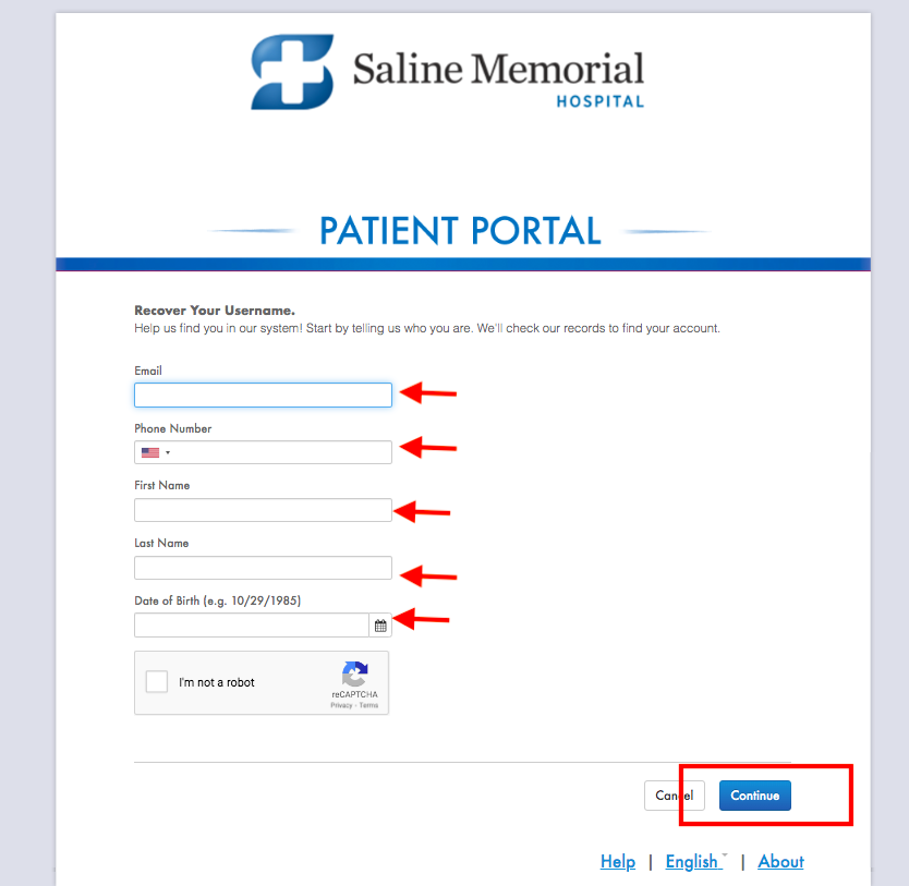 Saline Memorial Hospital Patient Portal