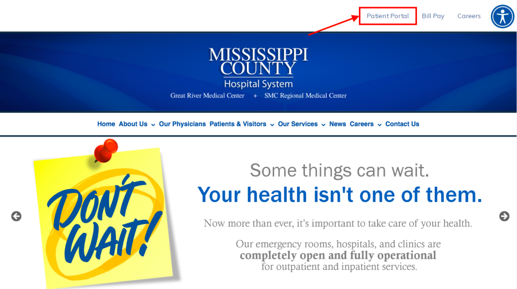 South Mississippi County Regional Medical Center Patient Portal