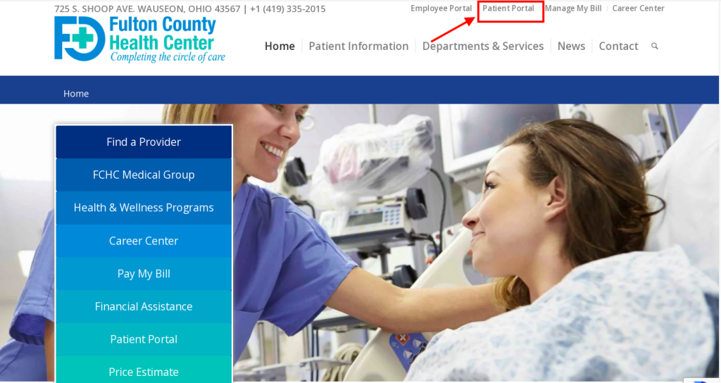 Fulton County Hospital Patient Portal